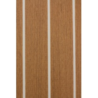 Nautifloor Stripes teak and ivory